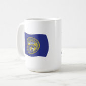 ネブラスカ州旗マグカップ コーヒーマグカップ (正面左)