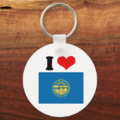 ネブラスカ州旗 キーホルダー (正面)