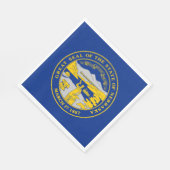 ネブラスカ州旗 スタンダードランチョンナプキン (角)