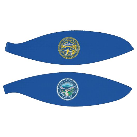 ネブラスカ州旗 バスケットボール (パネル)