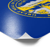 ネブラスカ州旗 フォトプリント            (角)