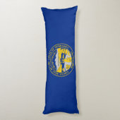 ネブラスカ州旗 ボディピロー (裏面 (縦))