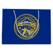 ネブラスカ州旗 ラージペーパーバッグ (裏面)