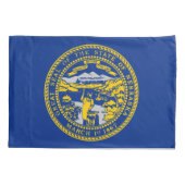 ネブラスカ州旗 枕カバー (裏面)