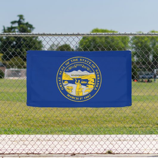 ネブラスカ州旗 横断幕 (インサイチュ)