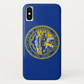 ネブラスカ州旗 Case-Mate iPhoneケース (裏面)