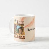 ネブラスカ州 コーヒーマグカップ (正面左)