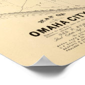 ネブラスカ州，セオマハ ポスター (角)