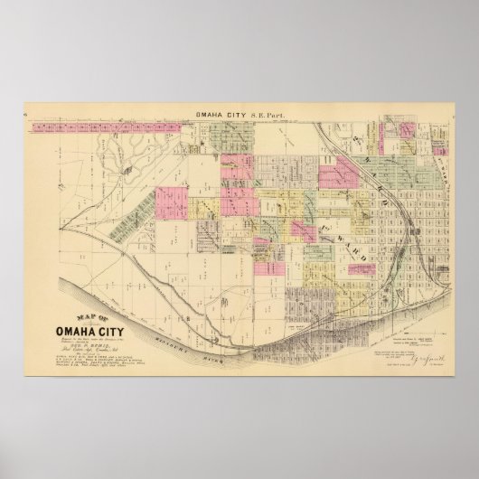 ネブラスカ州，セオマハ ポスター (正面)