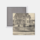 ネブラスカ州，モリソンとグリーナミール マグネット (正面/裏面)