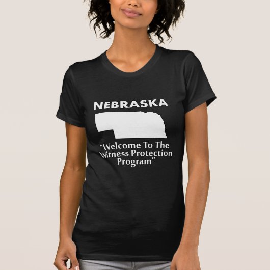 ネブラスカ州 - 証人保護プログラム Tシャツ (正面)