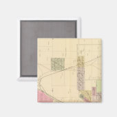 ネブラスカ州SWオマハ マグネット (正面/裏面)