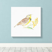 ネブラスカ延伸キャンバス印刷 キャンバスプリント (インサイチュ (ウッドフロア))