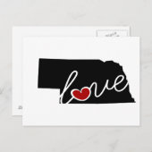 ネブラスカ愛!NE愛好家への贈り物 ポストカード (正面/裏面)