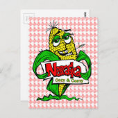 ネブラスカ漫画コーンコブポストカード ポストカード (正面/裏面)