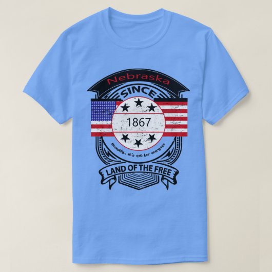 ネブラスカ11 Tシャツ (デザイン正面)