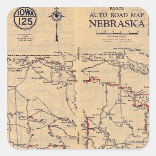 ネブラスカ2 スクエアシール (正面)