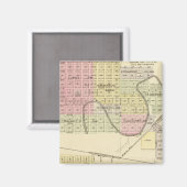 ネブラスカ,アシュランドとワホ マグネット (正面/裏面)