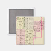 ネブラスカ・オーバーン マグネット (正面/裏面)