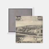 ネブラスカ・カタルパ マグネット (正面/裏面)