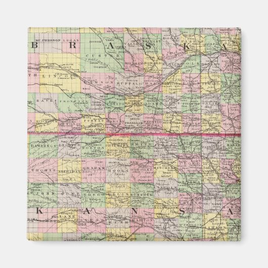 ネブラスカ・カンザス マグネット (正面)