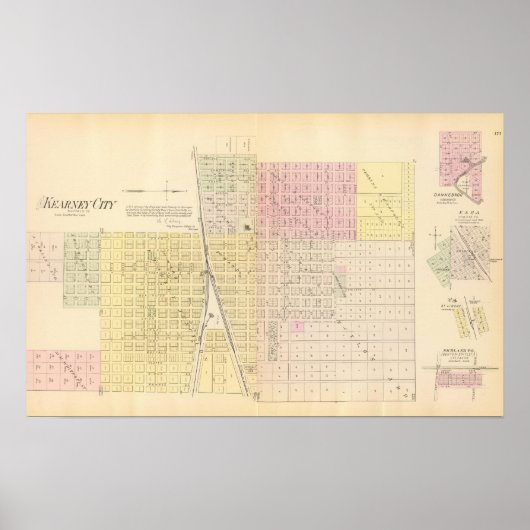 ネブラスカ，カーニー市 ポスター (正面)