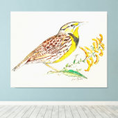 ネブラスカ キャンバスプリント (インサイチュ (ウッドフロア))