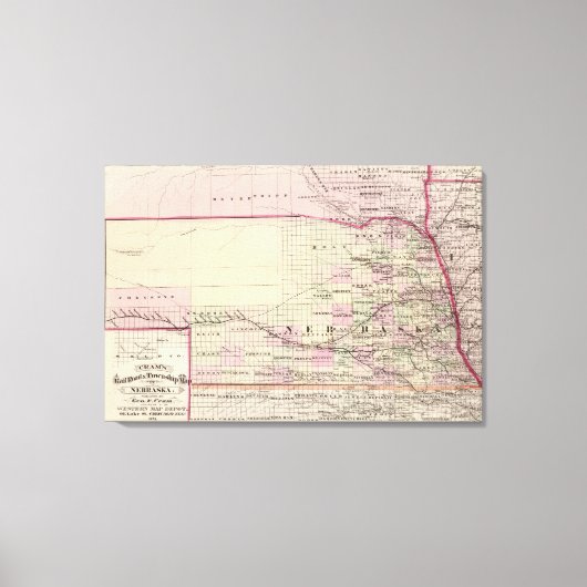 ネブラスカ キャンバスプリント (正面)