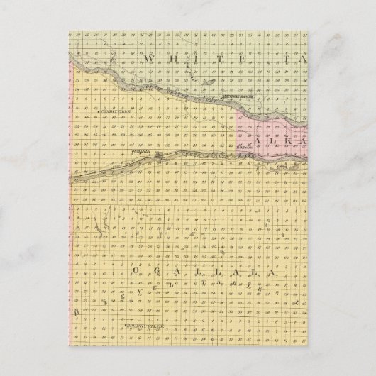 ネブラスカ・キース郡 ポストカード (正面)