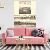 ネブラスカ・ギブソン キャンバスプリント (インサイチュ (リビング))