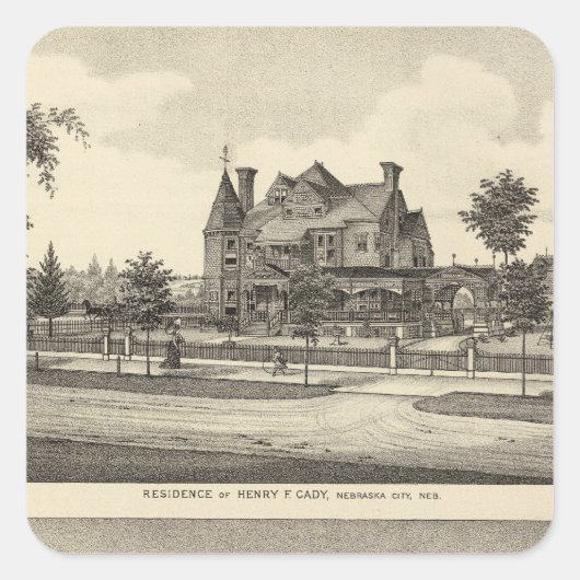 ネブラスカ・ケイディとキルパトリック スクエアシール (正面)