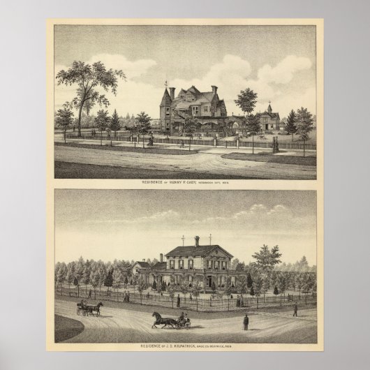 ネブラスカ・ケイディとキルパトリック ポスター (正面)