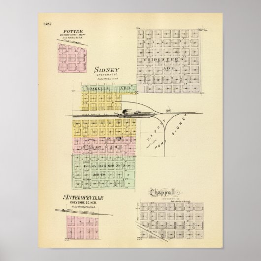 ネブラスカ・シドニー ポスター (正面)