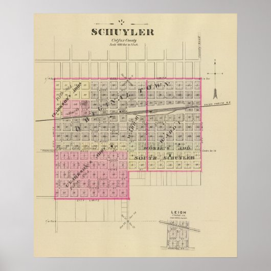 ネブラスカ・シュイラー・アンド・リー ポスター (正面)