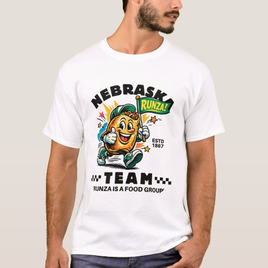 ネブラスカ : チームランザ Tシャツ (正面)