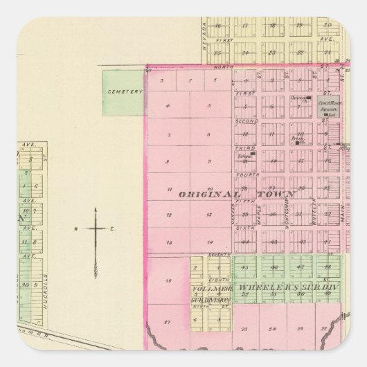 ネブラスカ・ネルソンとハーディ スクエアシール (正面)