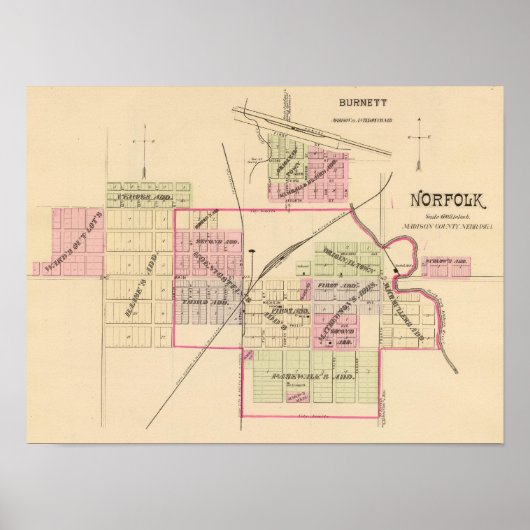 ネブラスカ・ノーフォーク ポスター (正面)