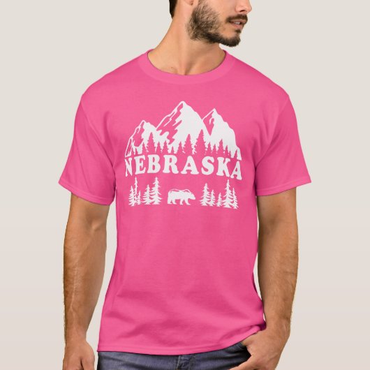 ネブラスカ・ハイキング山脈 Tシャツ (正面)