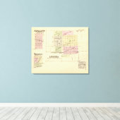 ネブラスカ・ハンプトン・オーロラ、フィリップス キャンバスプリント (インサイチュ (ウッドフロア))