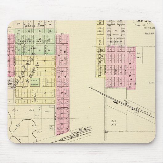 ネブラスカ・ハンボルト・ドーソン マウスパッド (正面)