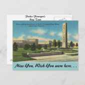 ネブラスカ、フラナガンス神父ボーイズ・タウン ポストカード (正面/裏面)