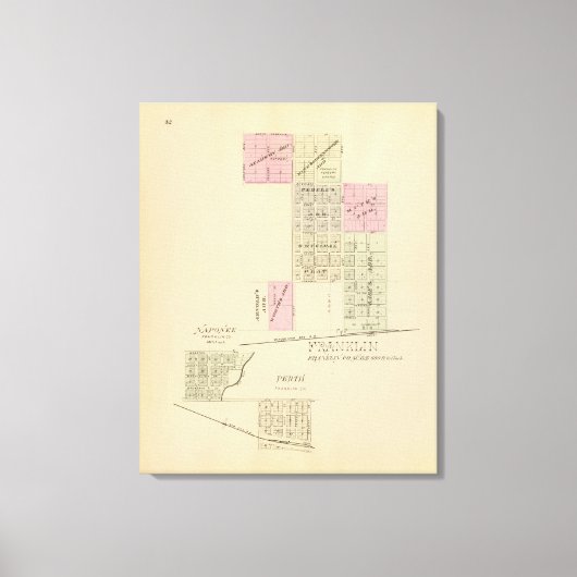 ネブラスカ・フランクリン キャンバスプリント (正面)