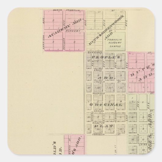 ネブラスカ・フランクリン スクエアシール (正面)