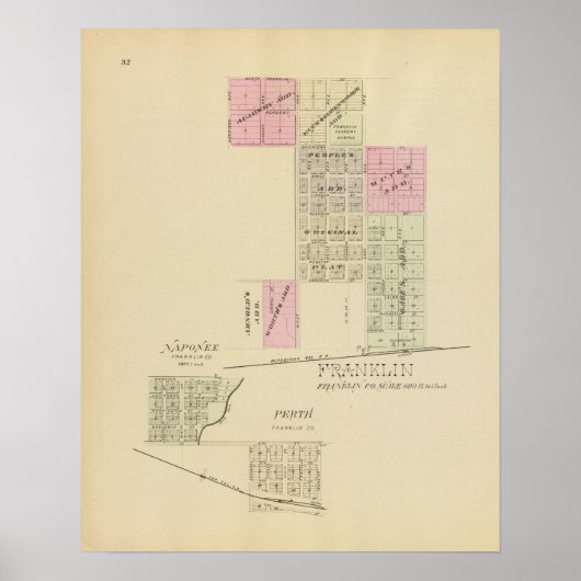 ネブラスカ・フランクリン ポスター (正面)
