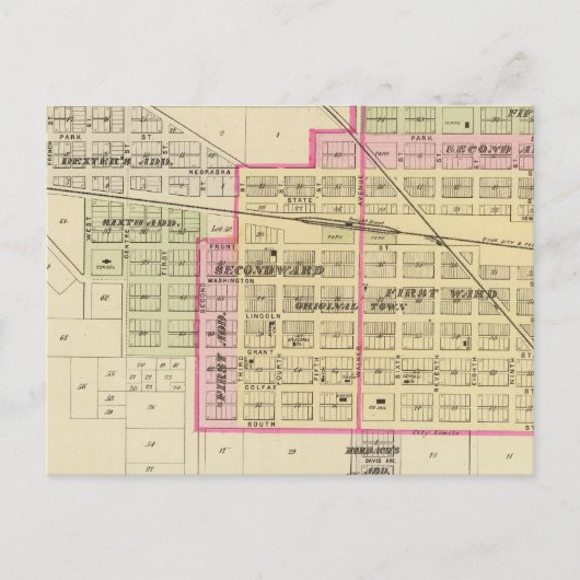 ネブラスカ・ブレア ポストカード (正面)