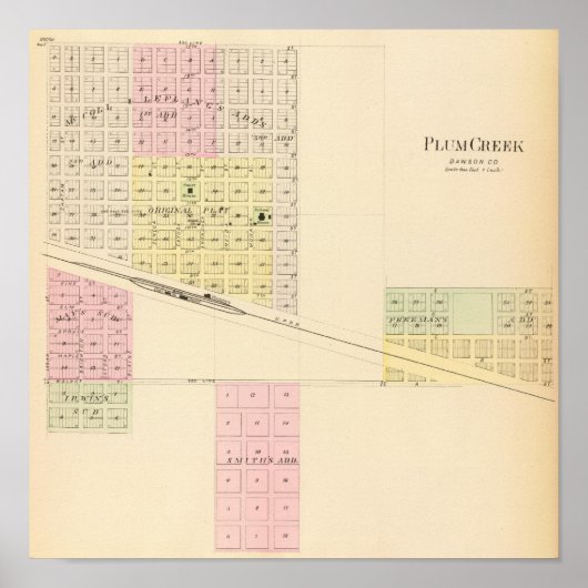 ネブラスカ・プラム・クリーク ポスター (正面)