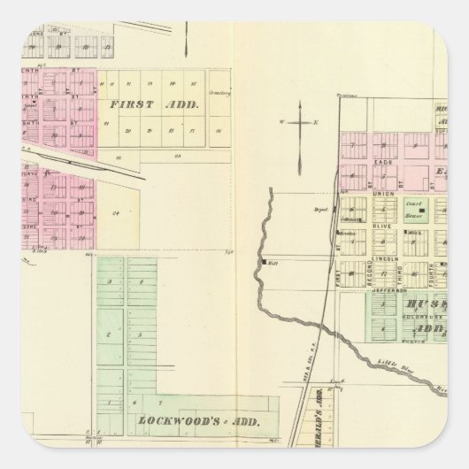 ネブラスカ・ヘブロン スクエアシール (正面)