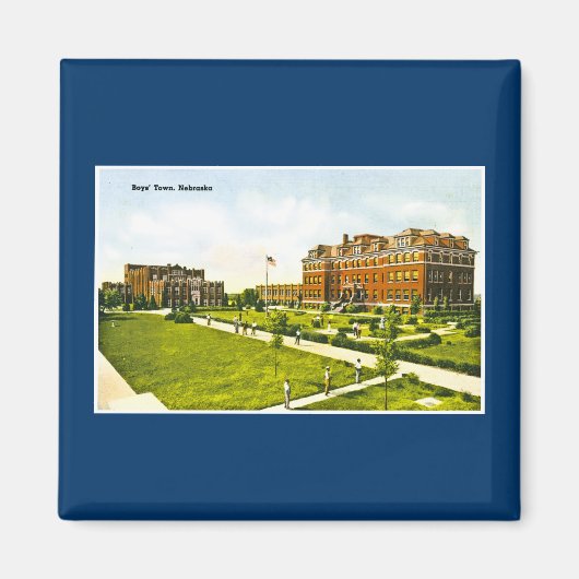 ネブラスカ・ボーイズ・タウン マグネット (正面)