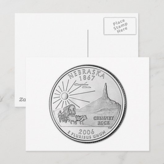 ネブラスカ ポストカード (正面/裏面)