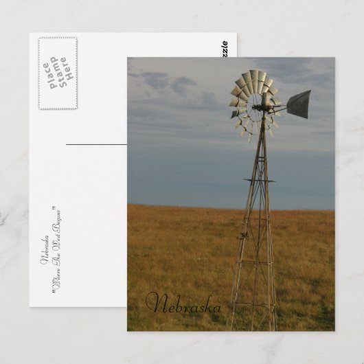 ネブラスカ ポストカード (正面/裏面)